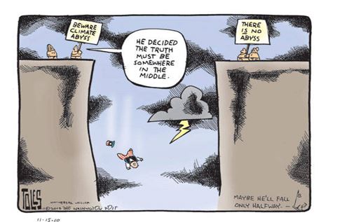 Climate Change Middle Ground Fallacy 