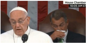 What message did John Boehner hear?