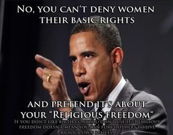 Obama Defending Women